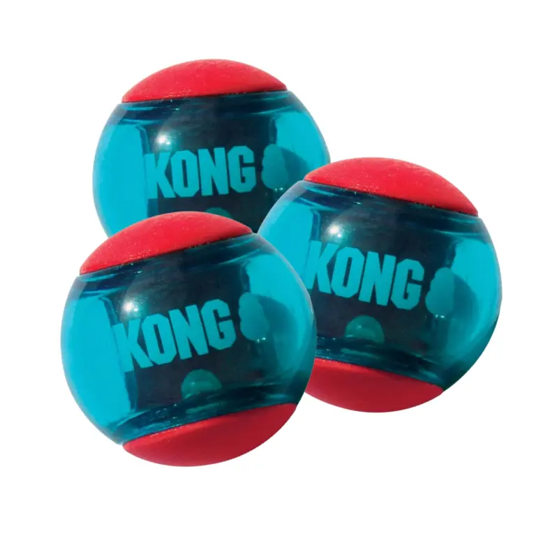 KONG Action Squeezz Bolde Sæt Hundelegetøj