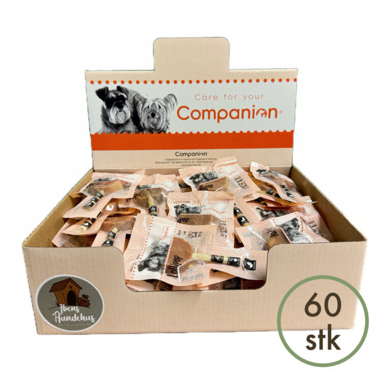 Companion Slikkepind Tilbud Okse Kasse M/60 stk