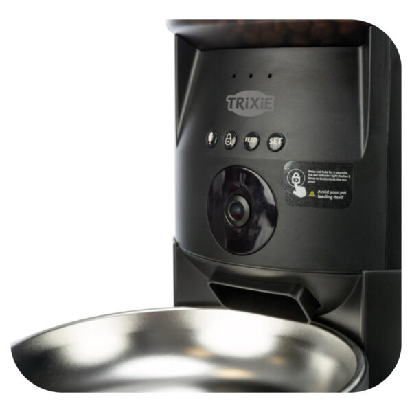 Trixie TX-C Smart Automatisk Foderautomat Sort 3,0 liter - Image 4