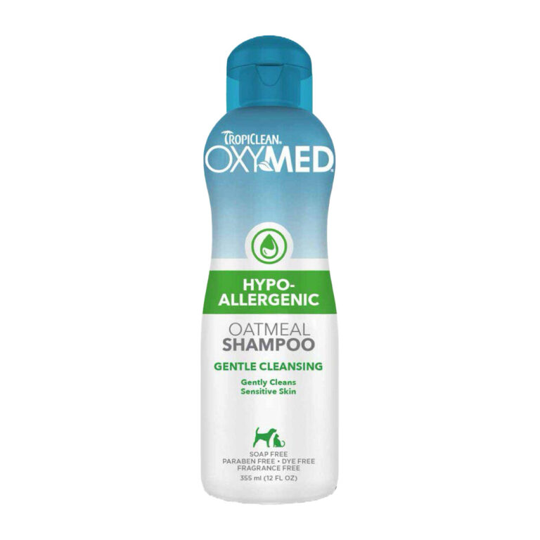 Tropiclean OxyMed Hypoallergenic Ekstra Mild Hundeshampoo 355 ml