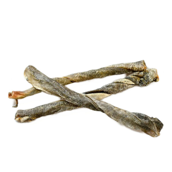 SanaDog Tyggerulle Snoet Torskeskind Natursnack - Billede 2