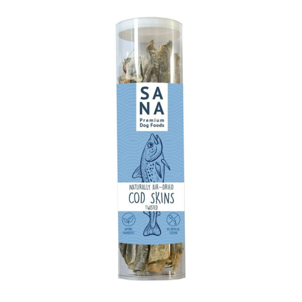 SanaDog Tyggerulle Snoet Torskeskind Natursnack