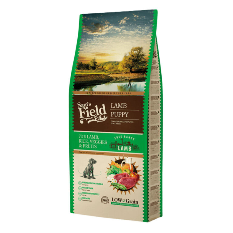 Sams Field Hvalpefoder Puppy Lamb & Rice 13 kg