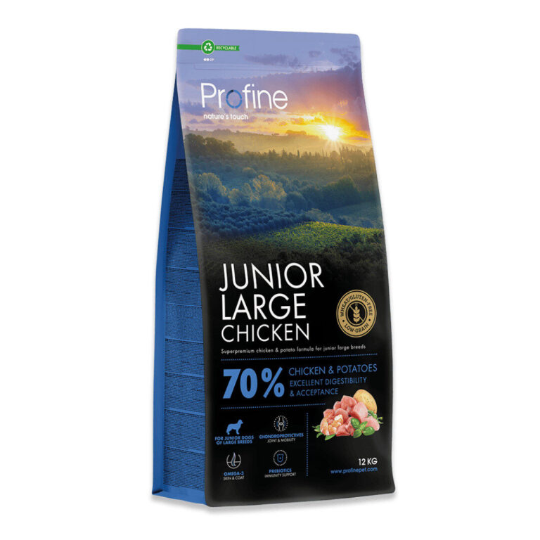 Profine Hvalpefoder Junior Large Chicken Hvalpefoder