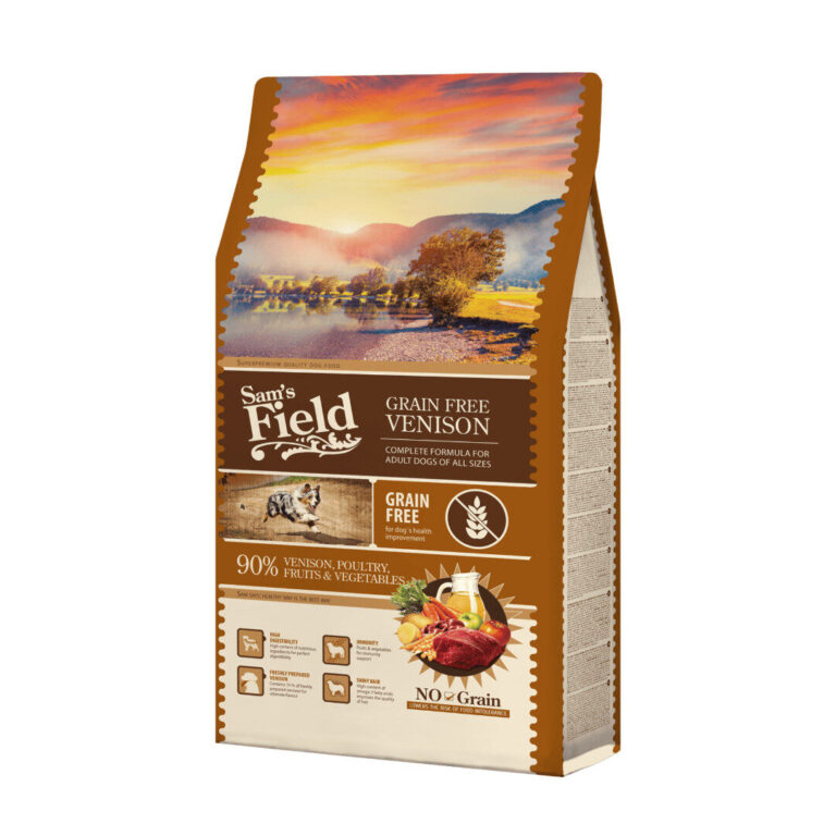 Sams Field Hundefoder Adult Venison